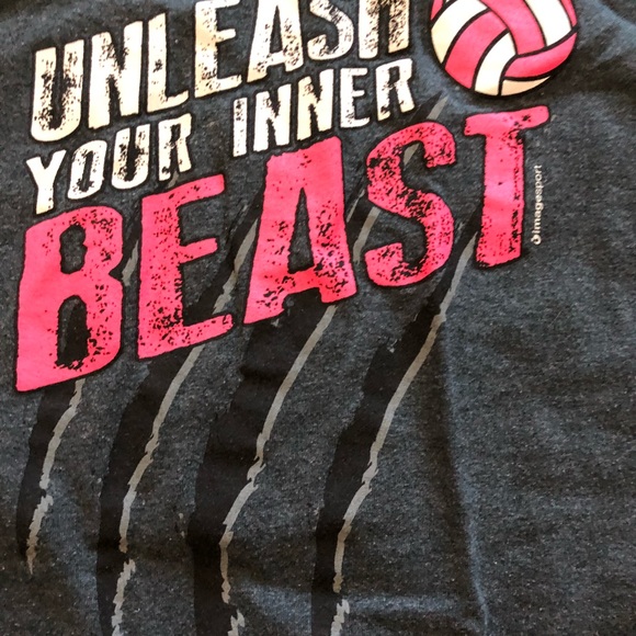 Volleyball adult small T-shirt - Picture 3 of 5